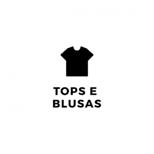 Ilustração tops e blusas