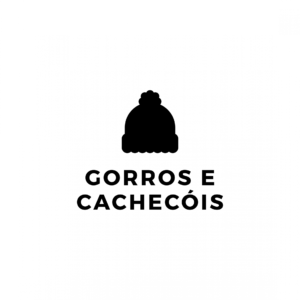 Ilustração gorros e cachecóis